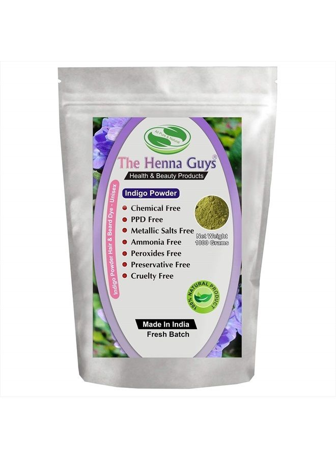 1000 Grams INDIGO POWDER For Hair Dye/Color - The Henna Guys