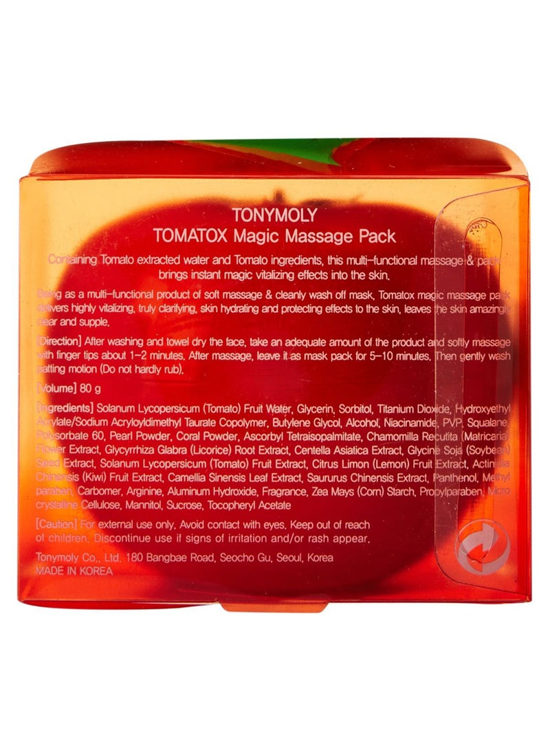 Tomatox Magic Massage Pack White 80grams