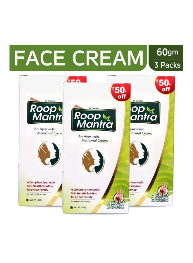 Pack Of 3 Fairness Cream 60grams