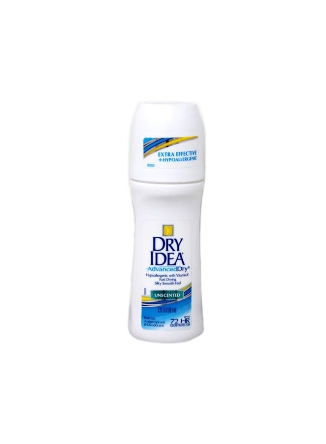Antiperspirant & Deodorant Roll On, Unscented 3.25 oz, 2 pk