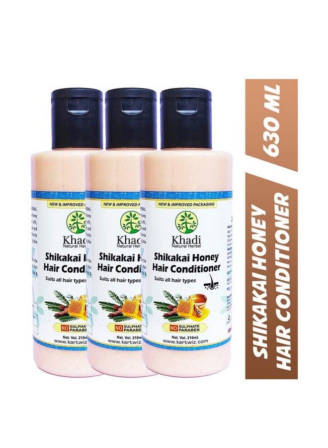 Khadi Shikakai & Honey Conditioner (Sls & Paraben Free) 630Ml