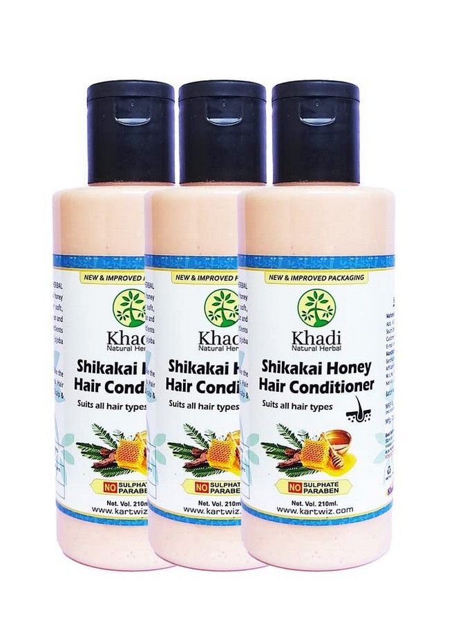 Khadi Shikakai & Honey Conditioner (Sls & Paraben Free) 630Ml