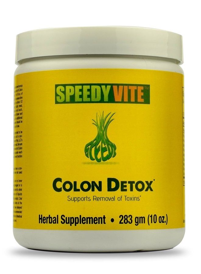 ® Colon Detox Organic Supports Natural Removal of Toxins* Charcoal Psyllium Flax Apple Fiber Slippery Elm Fennel 10oz All Natural Powder (1 x 10oz)