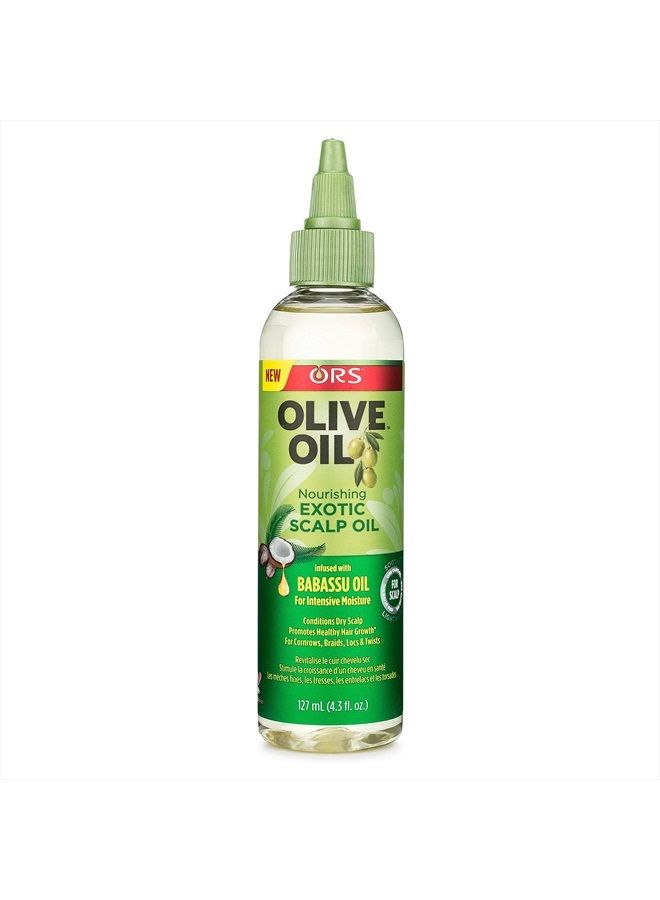 Olive Oil Nourishing Exotic Scalp infused with Babassu Oil for Intensive Moisture 4.3 oz