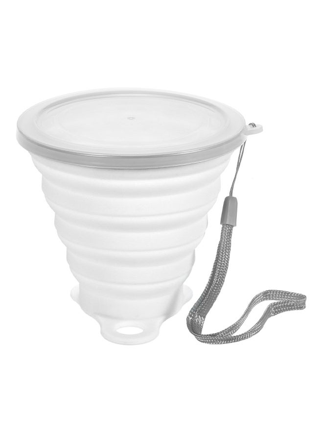 Collapsible Stretchy Travel Water Cup 3.8 x 0.6inch