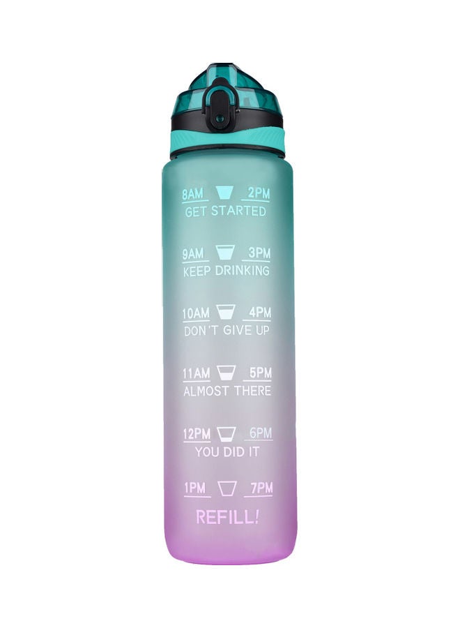 Leakproof Water Bottle With Time Marker