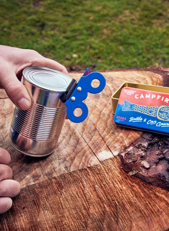 Campfire Bottle And Can Opener With Carry Case