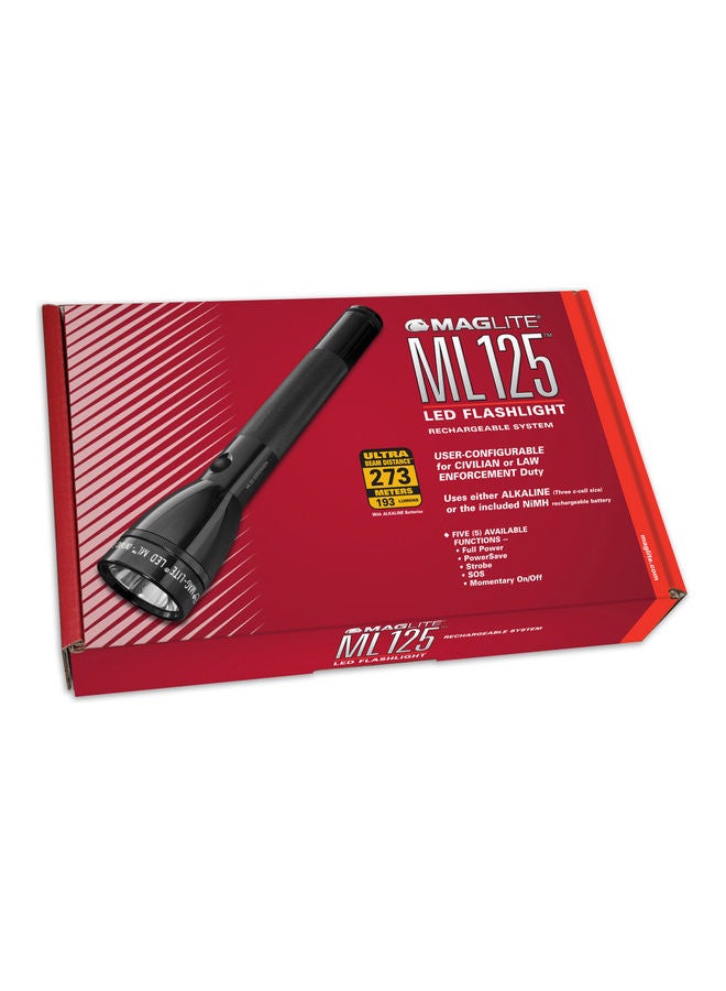 ML125-35014 MagLite LED Flashlight with Rechargeable System