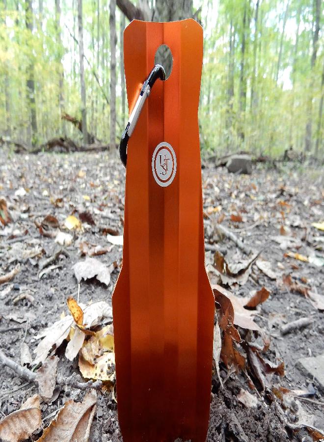 U-Dig-It Light Duty Aluminum Shovel For Garden And Campsite Use While Hiking, Camping And Outdoor Survival