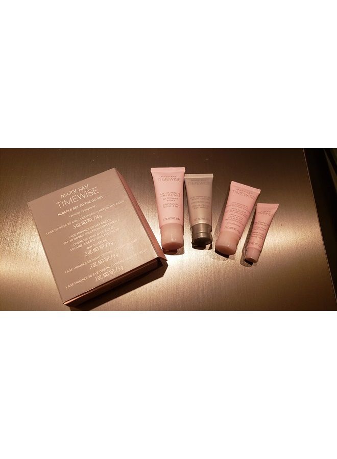 TimeWise Age Minimize 3D Miracle Set - Travel The Go Set - Normal Dry Skin