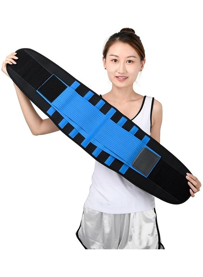 Steel Plate Support Breathable Sports Waist Belt-XXL