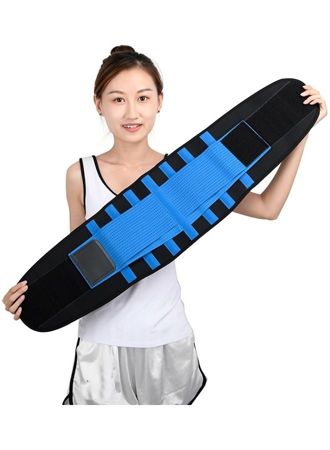 Steel Plate Support Breathable Sports Waist Belt-XXL