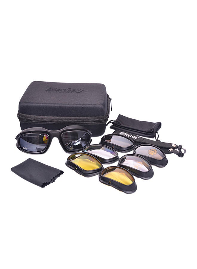 9 Piece Goggles Mirror Bulletproof