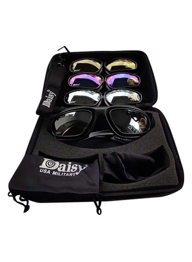 9 Piece Goggles Mirror Bulletproof