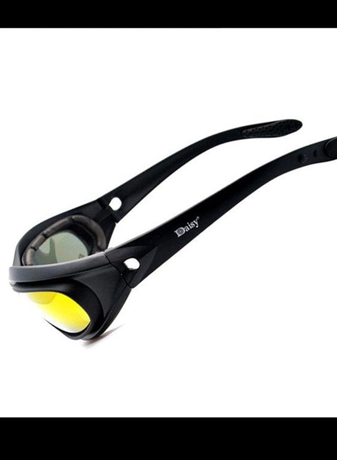 9 Piece Goggles Mirror Bulletproof