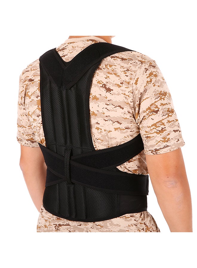 Adjustable Posture Shoulder Support Corrector Strap 38X5X15cm 38X5X15cm