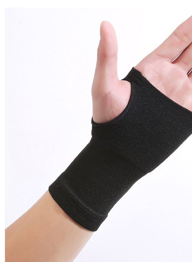 2-Piece Arthritis Thumbs Hands Splint Support Wrist Glove Set M