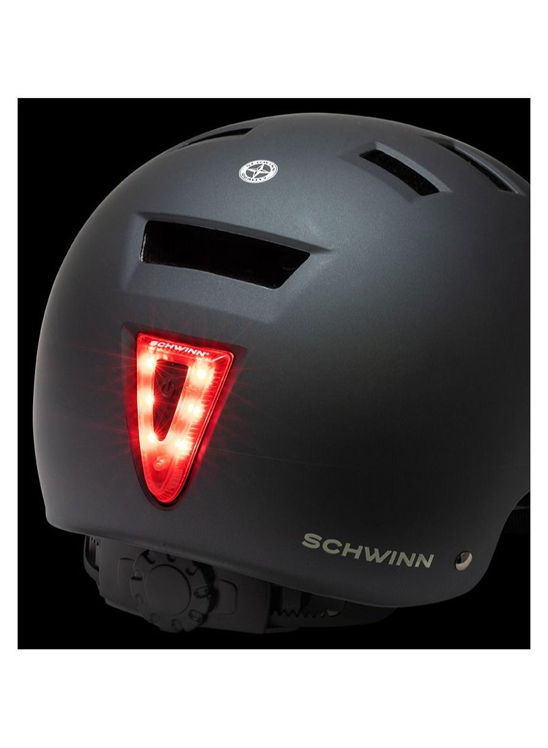 Adult Radiant Lighted Helmet Black