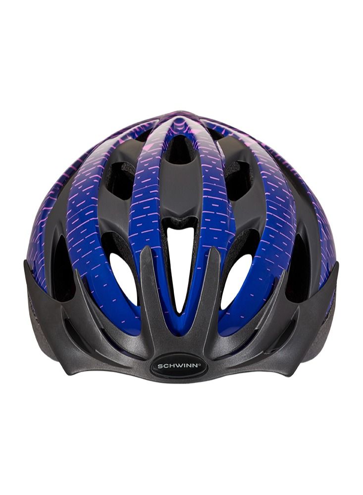 Youth G Thrasher Triangle Helmet in Dark Blue/Pink with Adjustable Fit, Lightweight Protective Shell, Ventilated Design, and Comfort Padding for Safe Outdoor Sports and Cycling | SW79118A-2