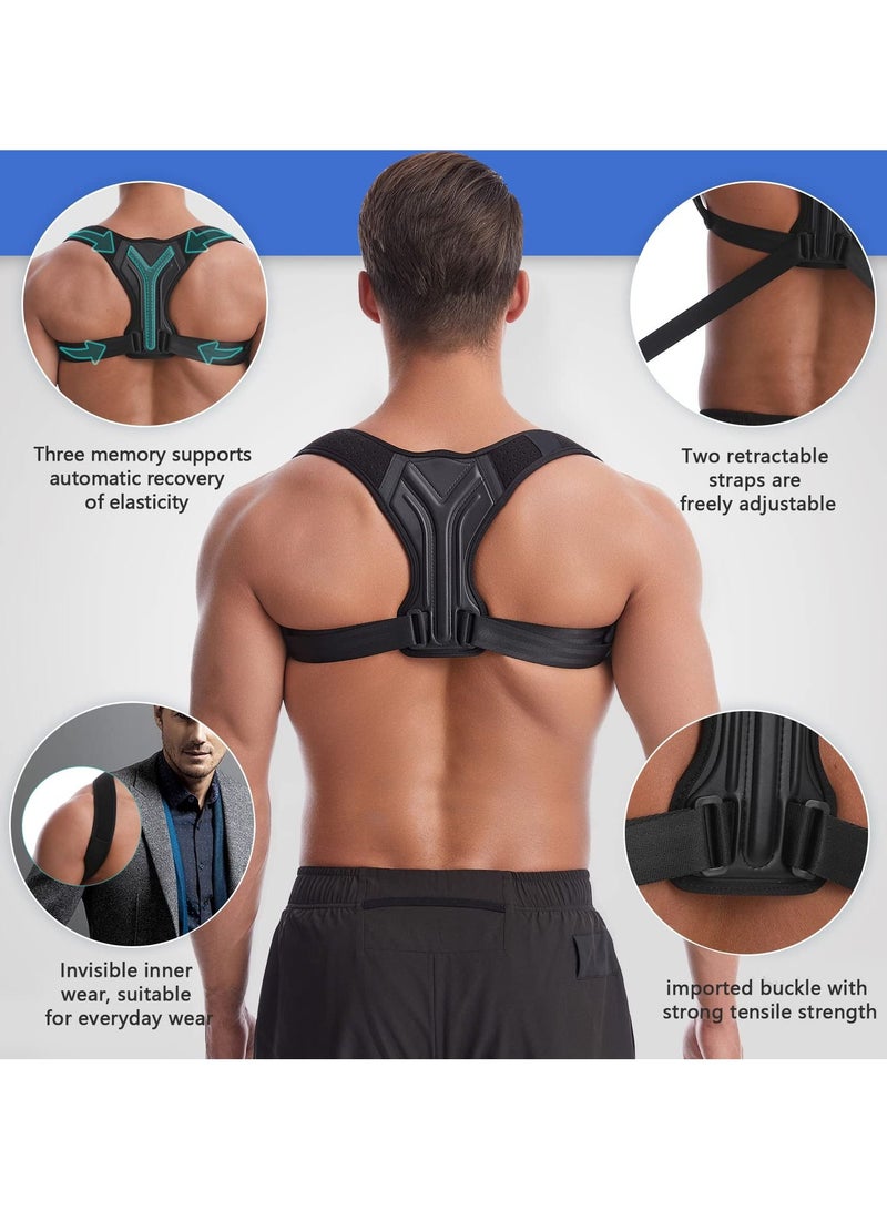 Back Correction Strap, Adjustable Posture Corrector Spine Straightener