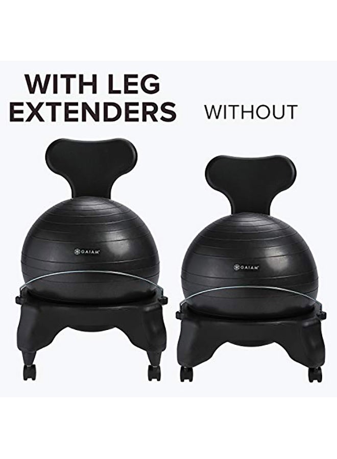 Classic Balance Ball Chair Leg Extenders 1.3X4.3X4.2inch