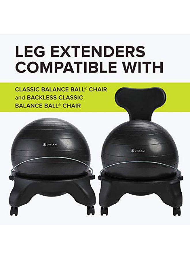 Classic Balance Ball Chair Leg Extenders 1.3X4.3X4.2inch