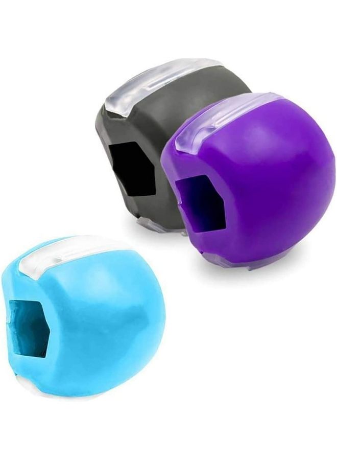 3-Piece Jaw Face And Neck Fitness Exercise Balls