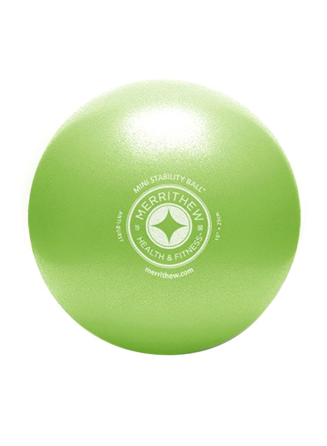 Mini Stability Ball Lime 10X10X10inch
