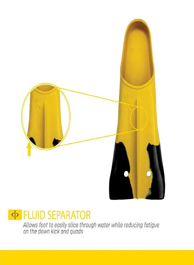 Youth Zoomer Z2 Fins, Gold - F