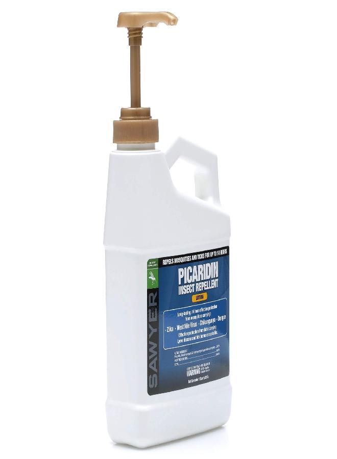 Products Sp565 Premium Insect Repellent With 20% Picaridin, 1-Quart Lotion Pump Dispenser,White