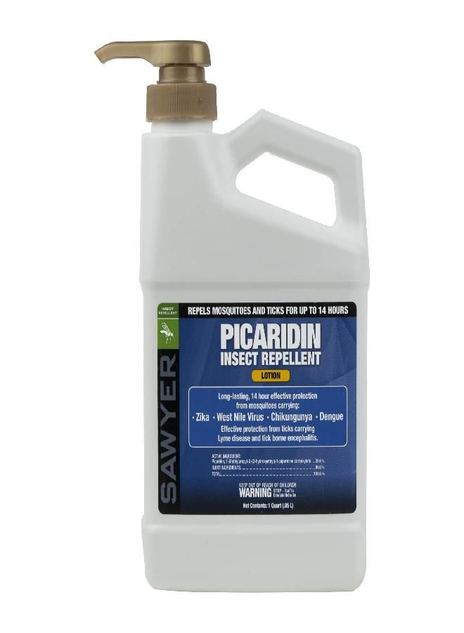 Products Sp565 Premium Insect Repellent With 20% Picaridin, 1-Quart Lotion Pump Dispenser,White
