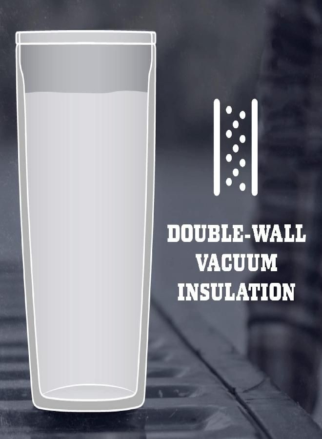 YETI Rambler 20 oz Tumbler, Stainless Steel, Vacuum Insulated with MagSlider Lid, Nordic Purple