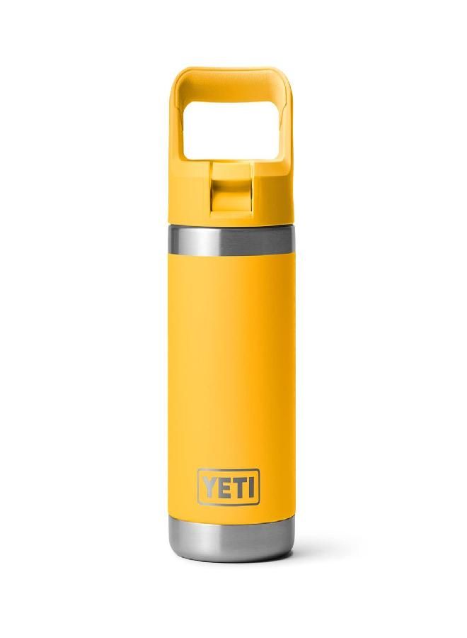 YETI Rambler Jr. 12 oz Kids Bottle, with Straw Cap, Alpine Yellow