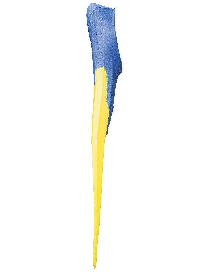 Long Floating Fins , Blue/Yellow, Xs (Us Male 1-3 / Us Female 2-4) (1.05.037.03)