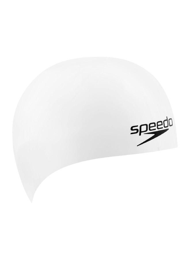 Unisex Adult Fastskin Fs3 Competition Swim Cap, White, Medium Us