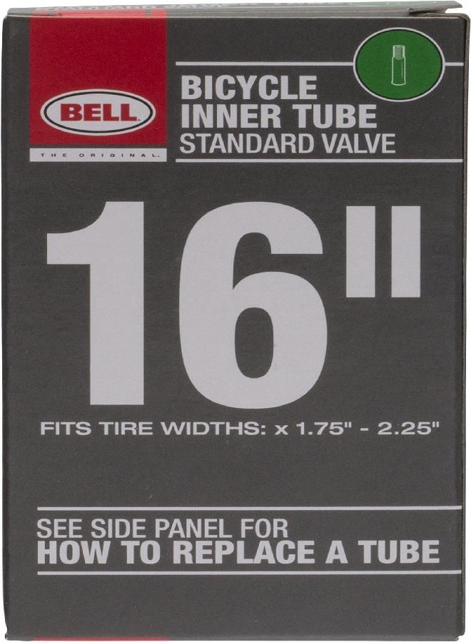16-Inch Universal Inner Tube, Width Fit Range 1.75-Inch To 2.25-Inch, Black