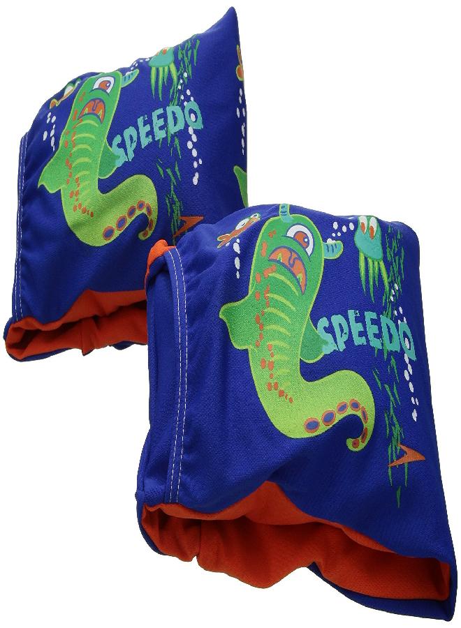 Unisex-Child Swim Arm Bands Begin To Swim, Sapphire Blue,One Size
