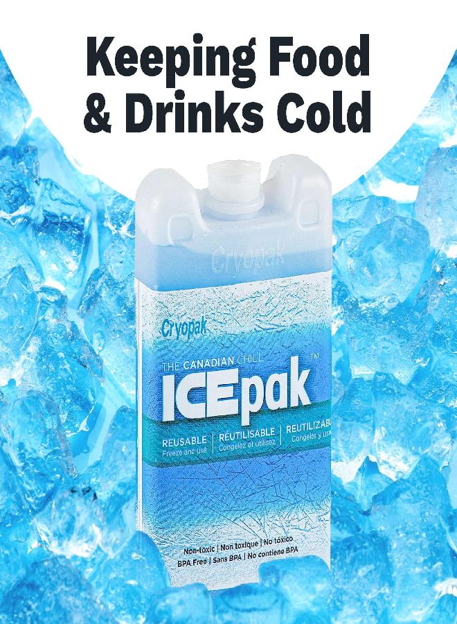 Hard Shell Reusable Ice Pack, 3X5 (Pack Of 4)