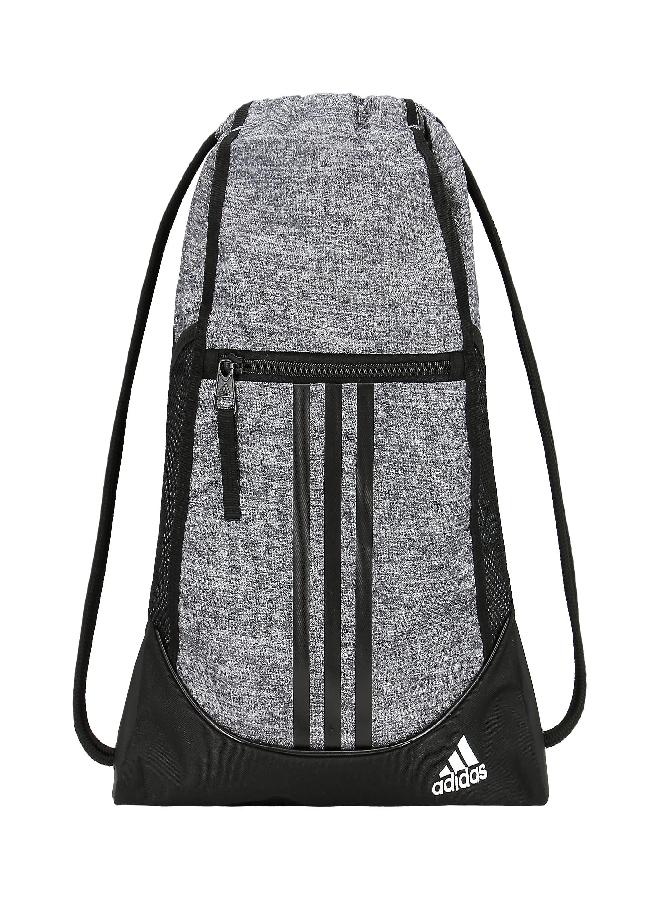 adidas Alliance Sackpack - Drawstring Backpack Small Bag for Men and Women