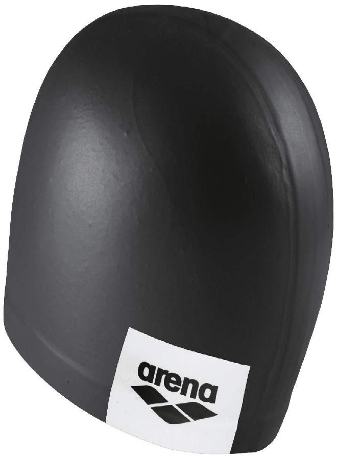 Logo Moulded Swim Cap, Black