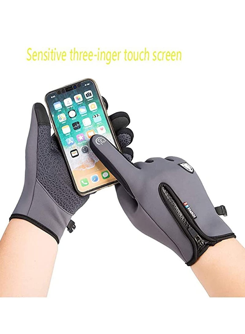 Winter Gloves Men Women Touch Screen Glove Cold Weather Warm Gloves Freezer Work Gloves Suit for Running Driving Cycling Working Hiking