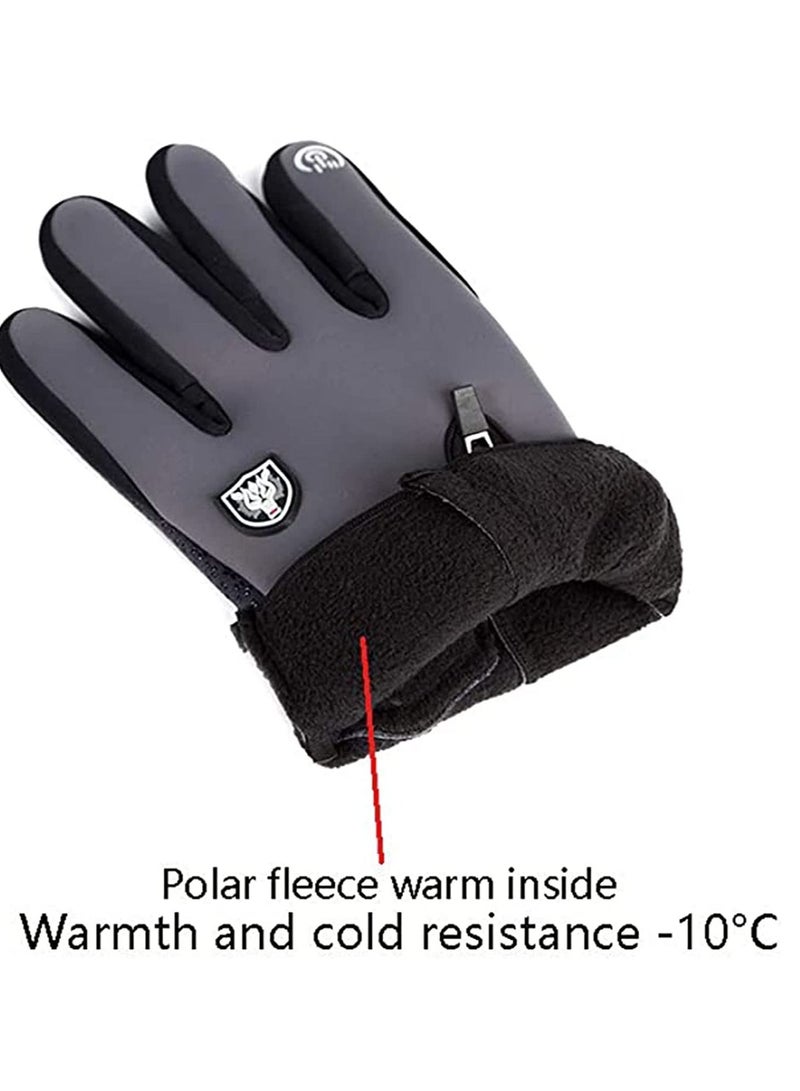 Winter Gloves Men Women Touch Screen Glove Cold Weather Warm Gloves Freezer Work Gloves Suit for Running Driving Cycling Working Hiking