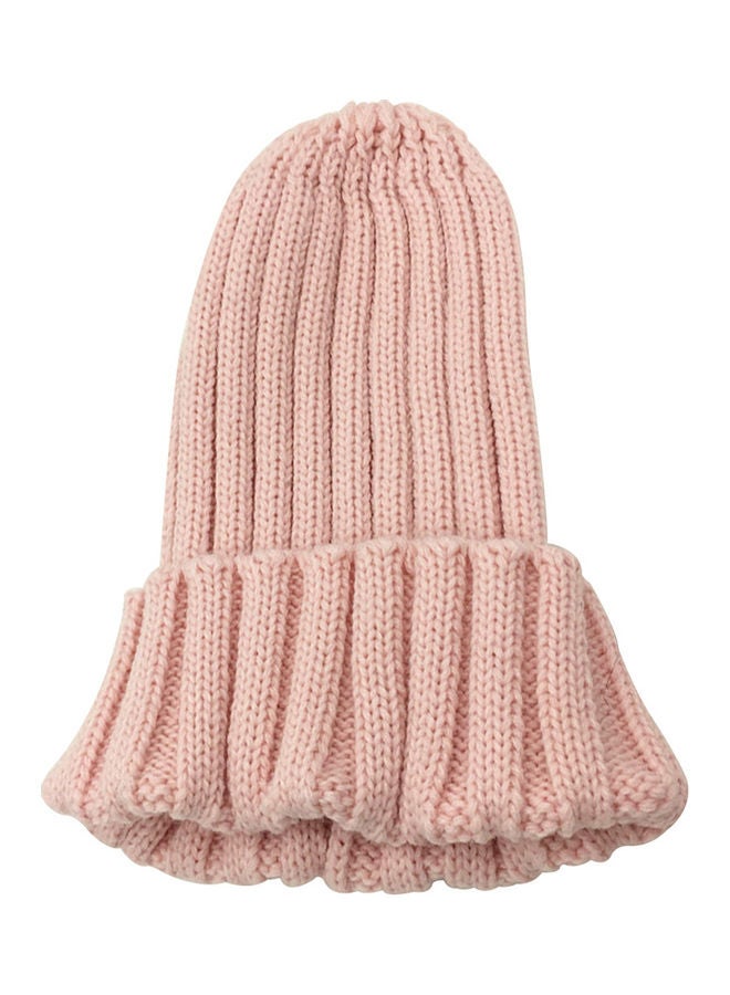 Winter Autumn Women Beanie Knitted Solid Color Hat Warmer Bonnet Casual Cap 0.08kg