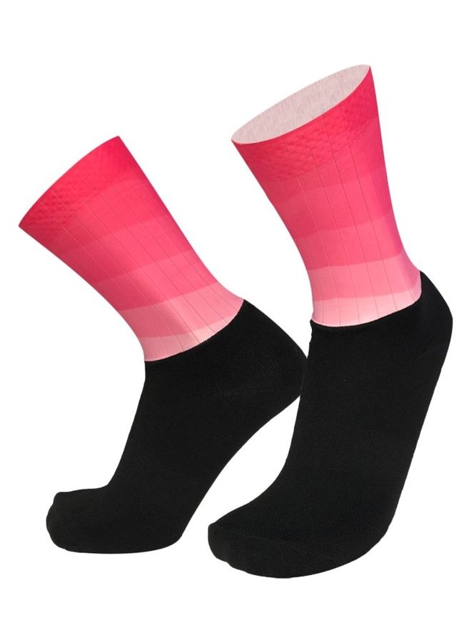 Breathable Gradient Short Socks
