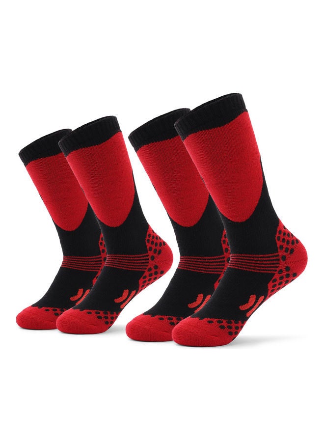 Pair Of 2 Anti-Skid Socks One Size