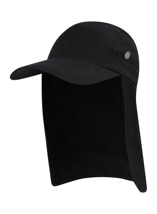 Sun Protection Cap With Neck Flap