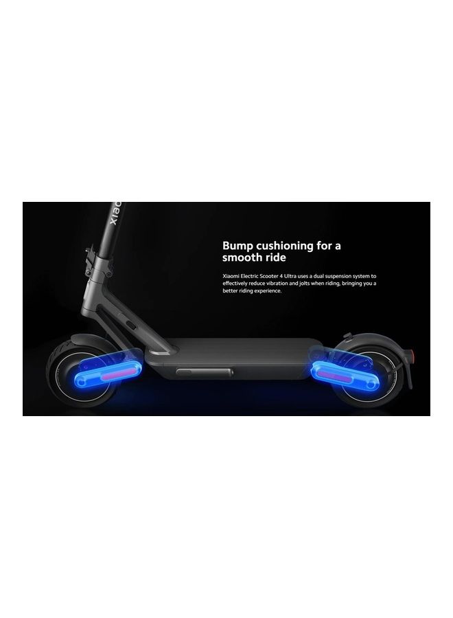 Electric Scooter 4 Ultra With Dual Suspension System Up 25 Km/H Maximum Speed 70km