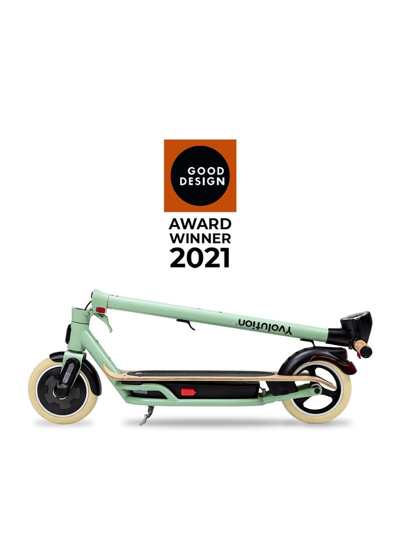Yvolution YES Electric Scooter, Kick Scooter with 350W Motor and LED Display, Max Speed  25 kmh, 8.5