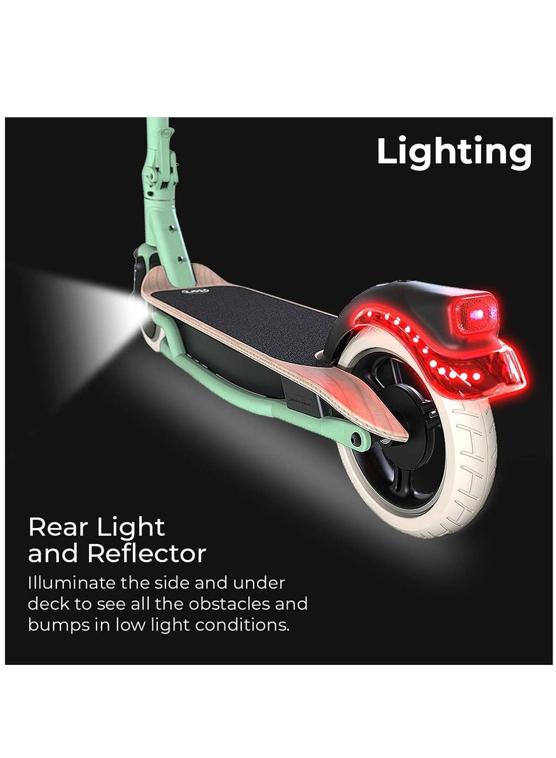 Yvolution YES Electric Scooter, Kick Scooter with 350W Motor and LED Display, Max Speed  25 kmh, 8.5
