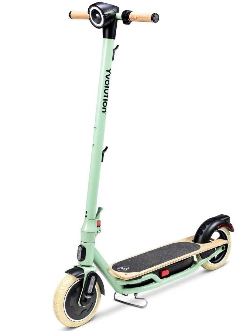 Yvolution YES Electric Scooter, Kick Scooter with 350W Motor and LED Display, Max Speed  25 kmh, 8.5